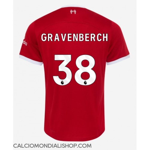 Maglie da calcio Liverpool Ryan Gravenberch #38 Prima Maglia 2023-24 Manica Corta